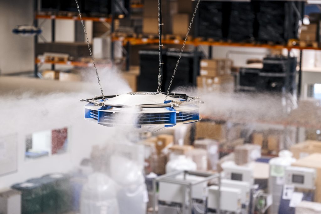 blog, klimabefuktning.no, Norway, Sweden, humidification, humidifiers, Merlin Technologies, Norway, indoor climate, humidity control, dust control, air quality, HSE, increased production, electronics, sawmill, timber, mines, printing, office, food, plastic production, painting, electronics, automotive industry, warehouse, dust, particulate matter, allergy, respiratory infections