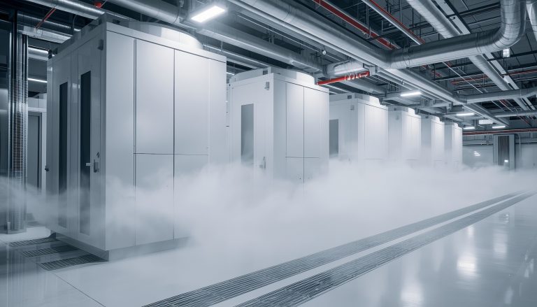 data center, data centers, temperature, cooling, climate humidification, air humidification, humidifiers, indoor climate, Merlin Technologies, Norway, humidity control, dust control, air quality, HSE, increased production, electronics